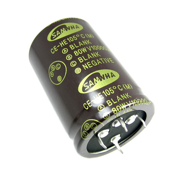 Конденсатор электролитический ECAP-HE-10000mkf - 80v* (105°C) (HE) - № 1 Конденсатор электролитический ECAP-HE-10000mkf - 80v* (105°C) (HE) - № 1