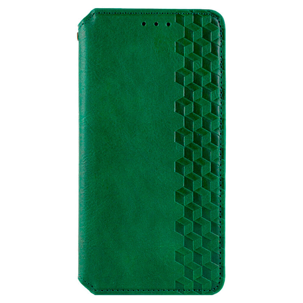 Чохол (книжка) Xiaomi Poco C85 / Redmi 15C, GETMAN Cubic, Зелений - № 1 Чохол (книжка) Xiaomi Poco C85 / Redmi 15C, GETMAN Cubic, Зелений - № 1