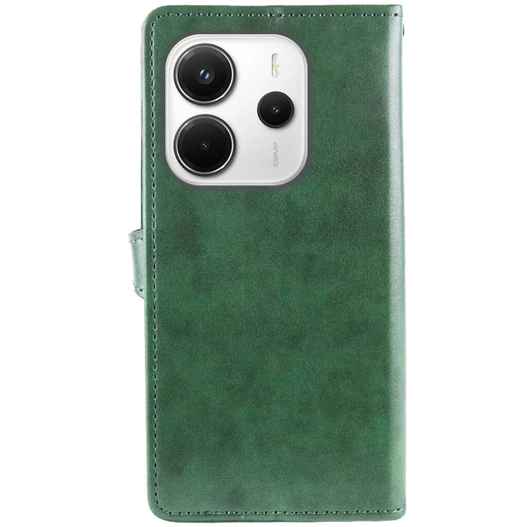 Чохол (книжка) Xiaomi Poco C85 / Redmi 15C, GETMAN Gallant, Зелений - № 5 Чохол (книжка) Xiaomi Poco C85 / Redmi 15C, GETMAN Gallant, Зелений - № 5