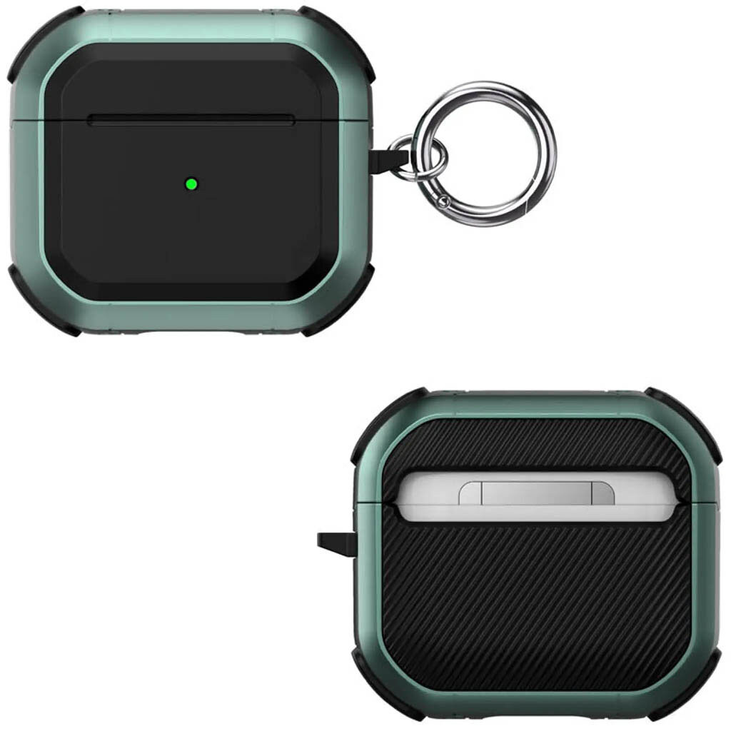 Чехол (накладка) Apple AirPods 4, Epik Black Edition, Черный - № 3 Чехол (накладка) Apple AirPods 4, Epik Black Edition, Черный - № 3