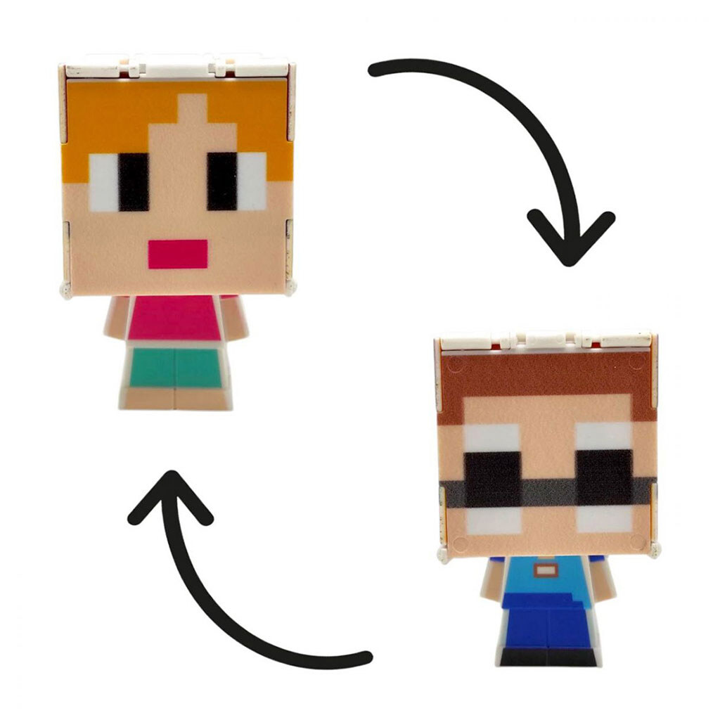 Герой-трансформер "Майнкрафт/MINECRAFT", вид 16, в коробці, Mic - № 2 Герой-трансформер "Майнкрафт/MINECRAFT", вид 16, в коробці, Mic - № 2