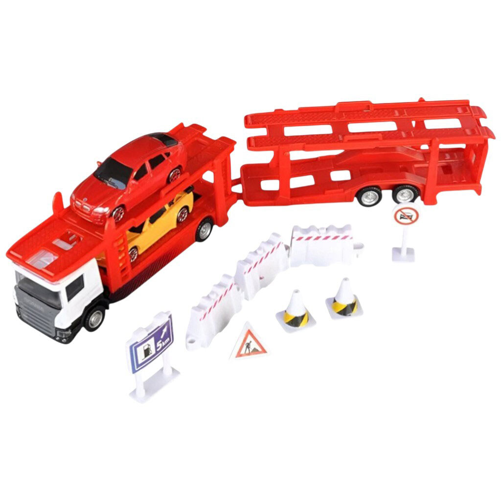 Игровой набор "Автоперевозчик Scania": автоперевозчик, 2 машины, аксессуары, Technodrive - № 1 Игровой набор "Автоперевозчик Scania": автоперевозчик, 2 машины, аксессуары, Technodrive - № 1