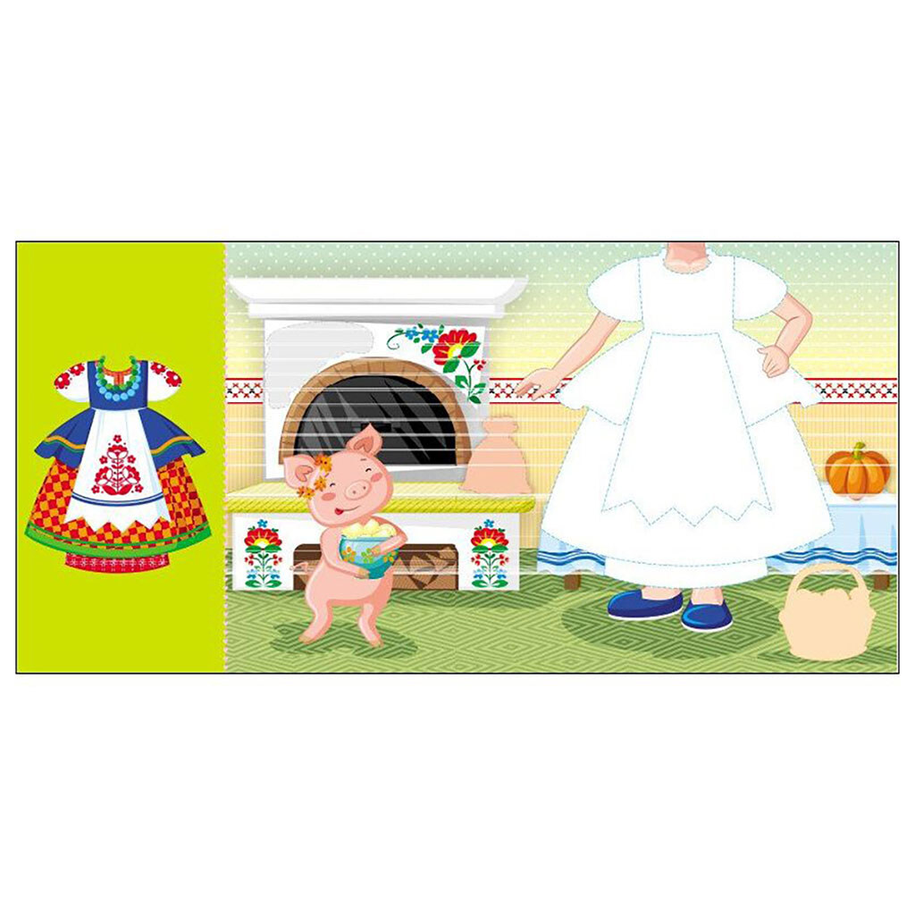 Книга "Одень куклу: Украиночка Стефания у бабушки", укр, Ранок - № 3 Книга "Одень куклу: Украиночка Стефания у бабушки", укр, Ранок - № 3