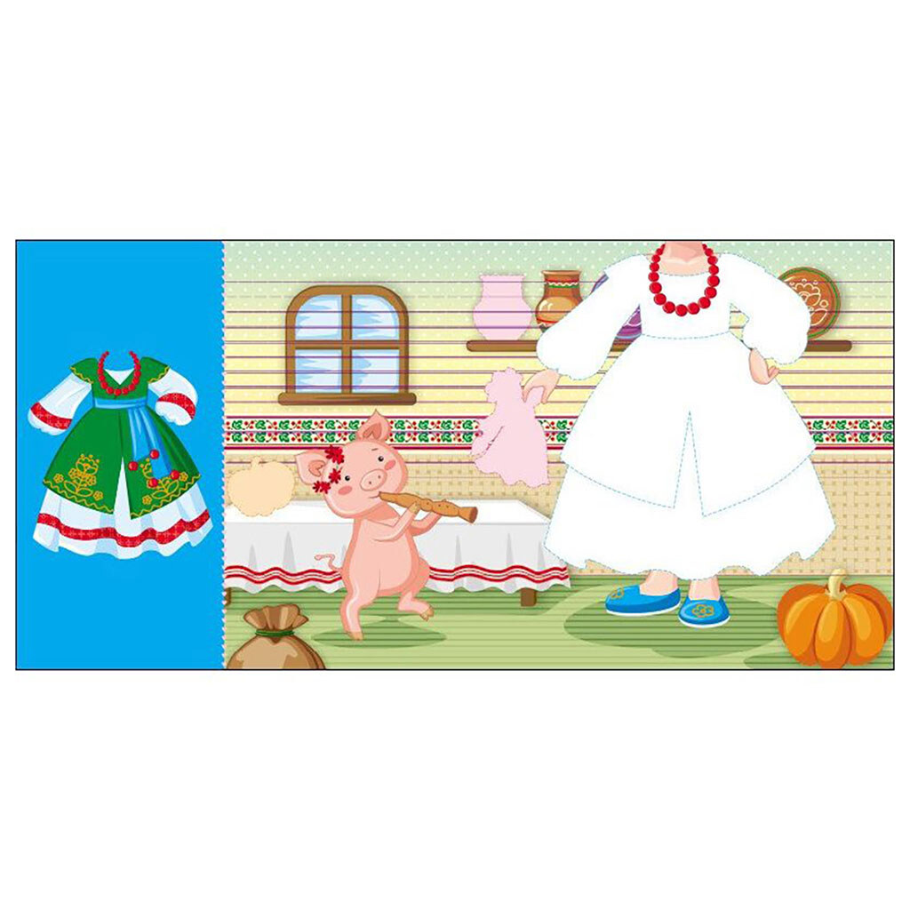 Книга "Одень куклу: Украиночка Стефания у бабушки", укр, Ранок - № 4 Книга "Одень куклу: Украиночка Стефания у бабушки", укр, Ранок - № 4