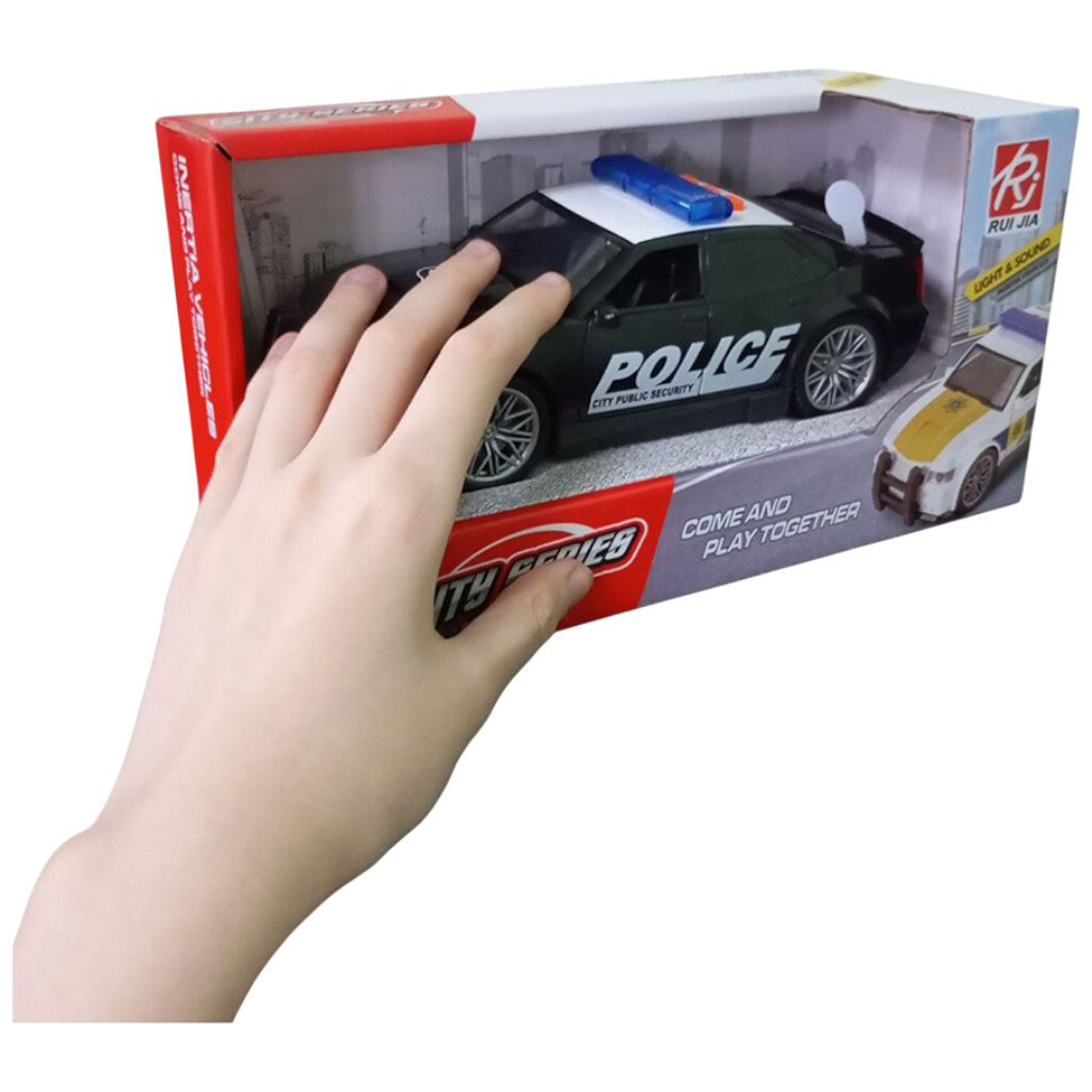 Машина инерционная "Полиция", озвучена, со светом, в коробке 22x10x11,8 см., Yg Toys - № 2 Машина инерционная "Полиция", озвучена, со светом, в коробке 22x10x11,8 см., Yg Toys - № 2