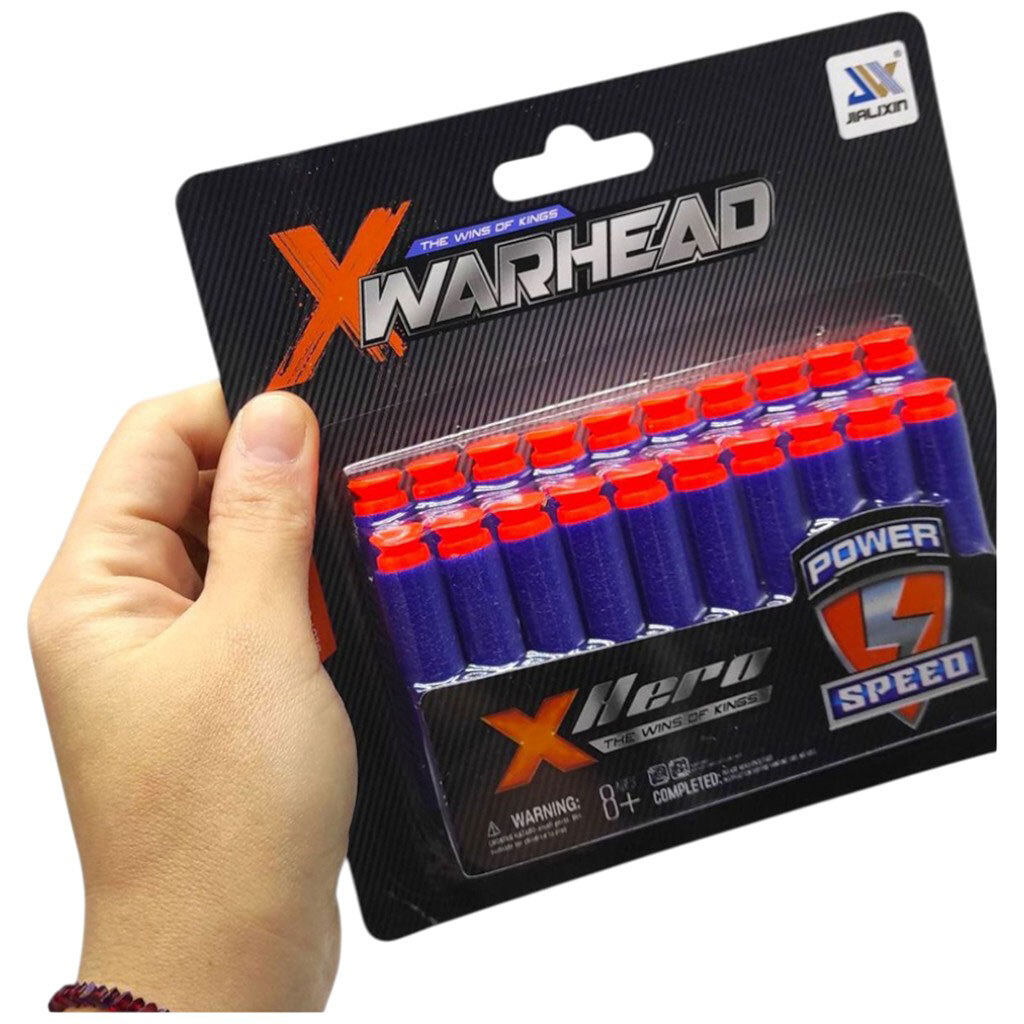 Набор поролоновых патронов, 20 шт на блистере, Mic - № 2 Набор поролоновых патронов, 20 шт на блистере, Mic - № 2