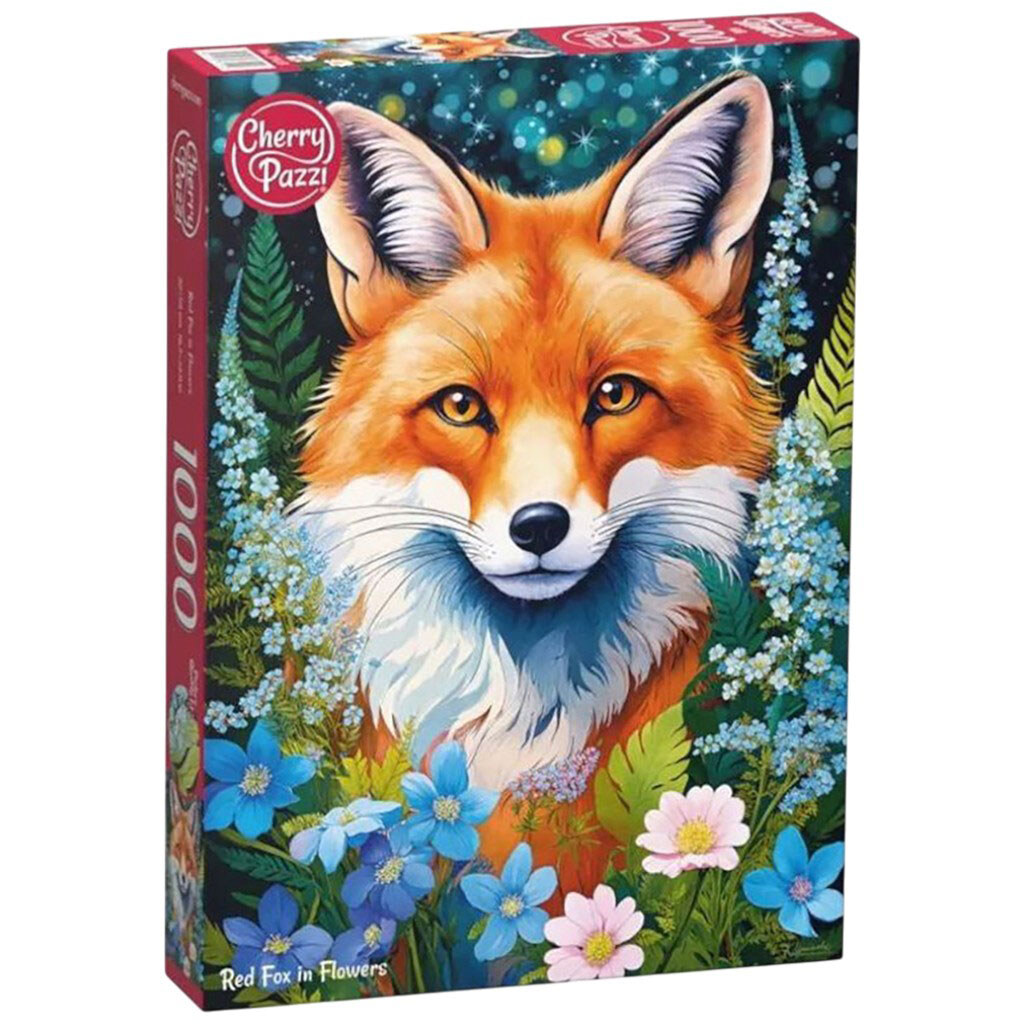 Пазл "Лиса в цветах", 1000 эл, Cherry Pazzi - № 1 Пазл "Лиса в цветах", 1000 эл, Cherry Pazzi - № 1