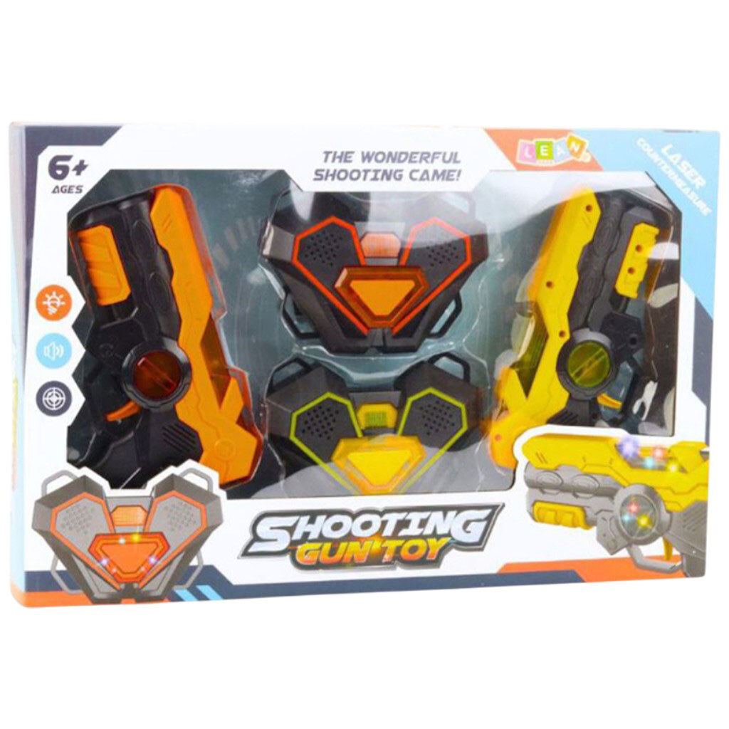 Пістолети з мішенями 2 пістолети, помаранчевий+жовтий, Mic - № 2 Пістолети з мішенями 2 пістолети, помаранчевий+жовтий, Mic - № 2