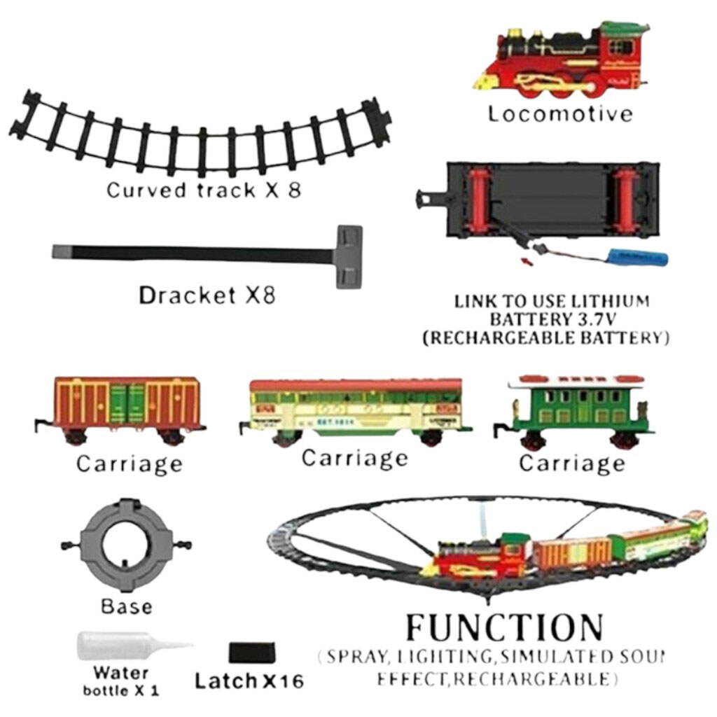 Рождественский поезд в коробке, Xiong Xian - № 4 Рождественский поезд в коробке, Xiong Xian - № 4