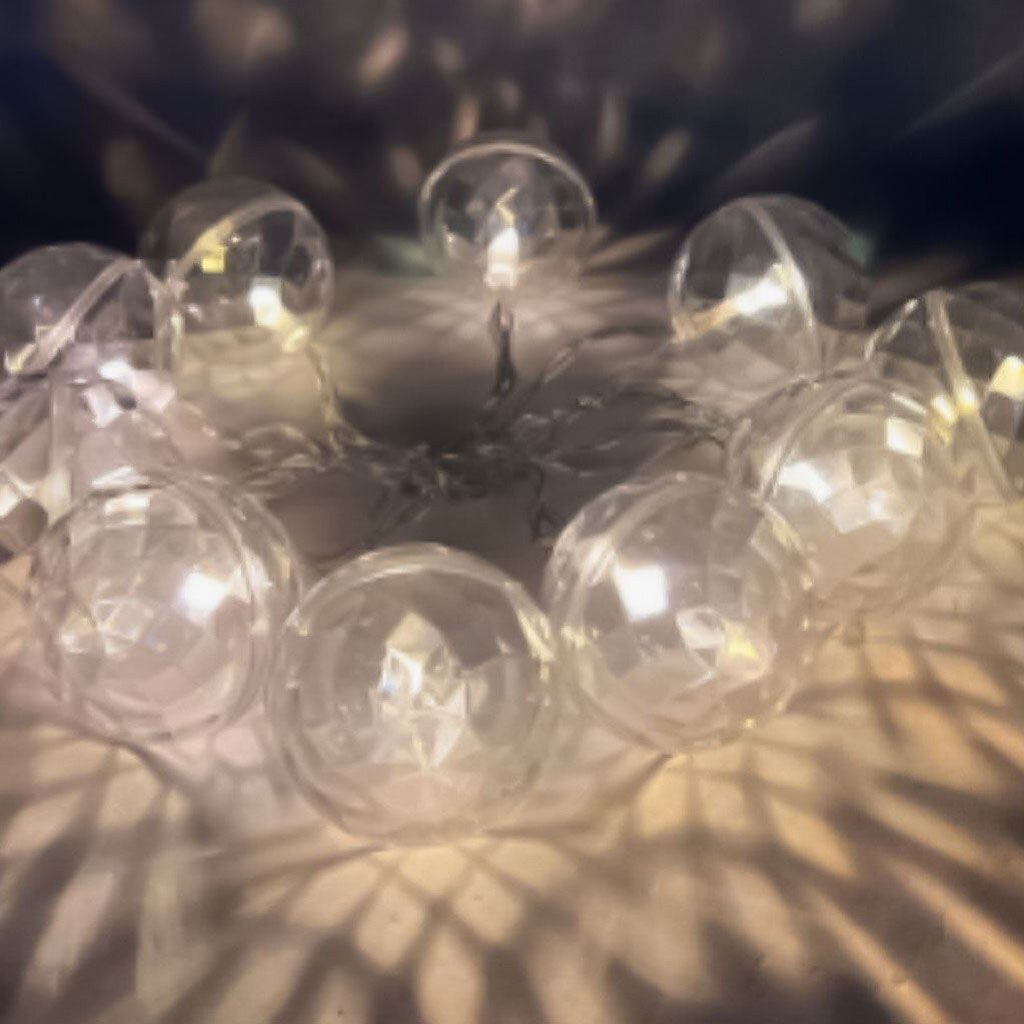 Гірлянда декоративна на батарейках "Кулі", 10 ламп, Mirko - № 3 Гірлянда декоративна на батарейках "Кулі", 10 ламп, Mirko - № 3