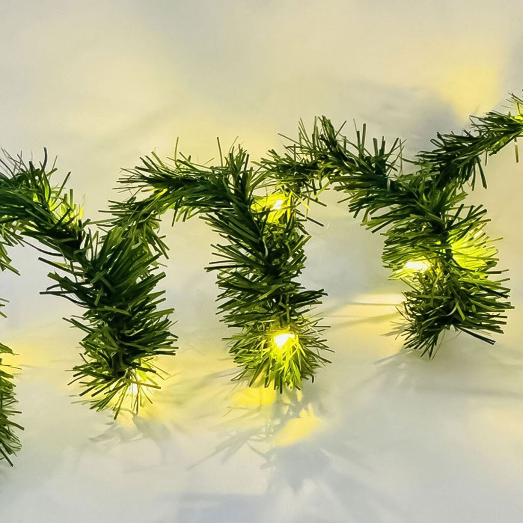 Гирлянда декоративная на батарейках с дождем, 3м, Mirko - № 2 Гирлянда декоративная на батарейках с дождем, 3м, Mirko - № 2