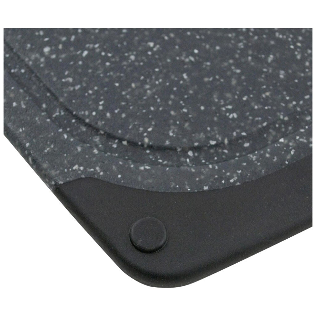 Доска кухонная пластиковая прямоугольная черная, 31,7х19,8 см - № 2 Доска кухонная пластиковая прямоугольная черная, 31,7х19,8 см - № 2