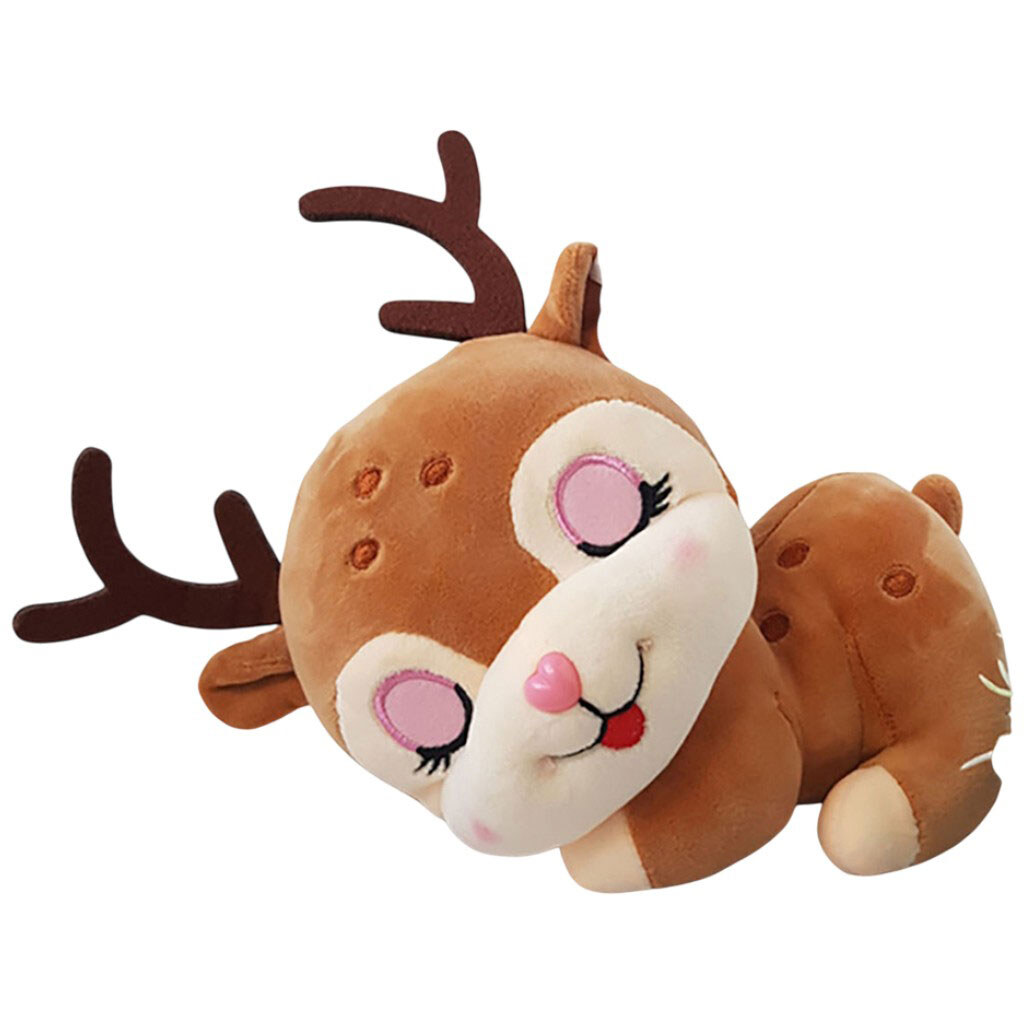 Игрушка мягкая "Оленок спящий", большой, 36 см - № 1 Игрушка мягкая "Оленок спящий", большой, 36 см - № 1