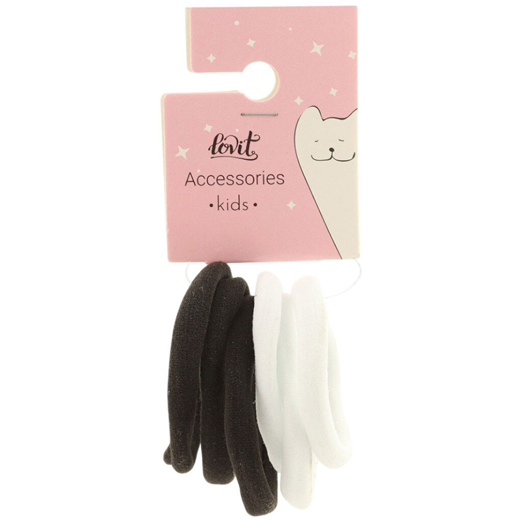 Набор бесшовных резинок для волос Lovit, 6 шт. - № 2 Набор бесшовных резинок для волос Lovit, 6 шт. - № 2