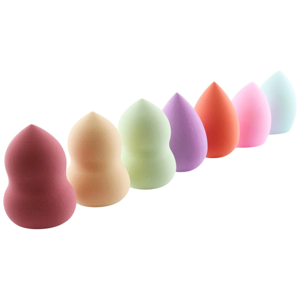 Набор спонжей для макияжа микс в коробке, 7 шт. - № 3 Набор спонжей для макияжа микс в коробке, 7 шт. - № 3