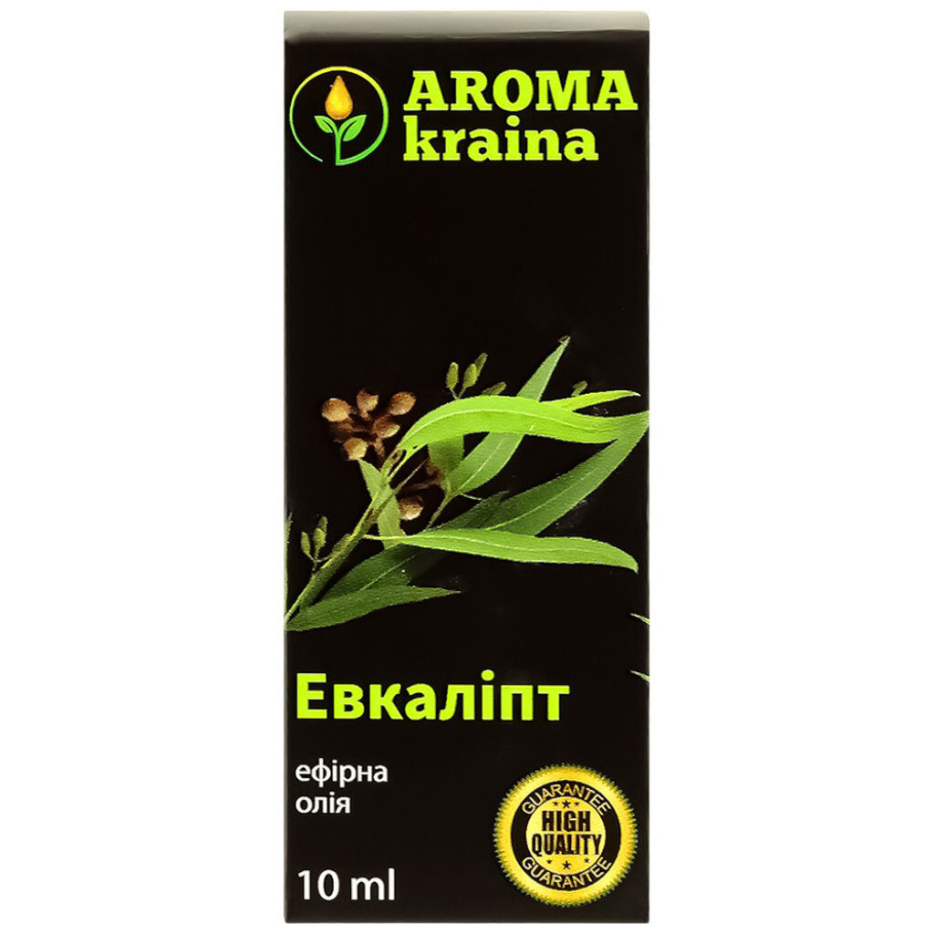 Масло эфирное Aroma kraina Эвкалипт, 10 мл - № 2 Масло эфирное Aroma kraina Эвкалипт, 10 мл - № 2