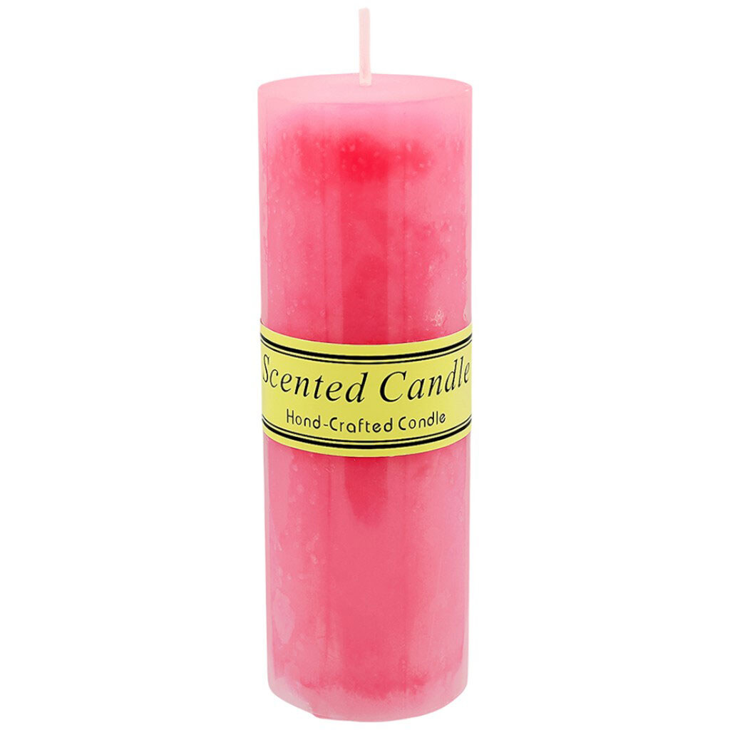 Свічка циліндр ароматизована кольори в асортименті, 5х15 см - № 1 Свічка циліндр ароматизована кольори в асортименті, 5х15 см - № 1