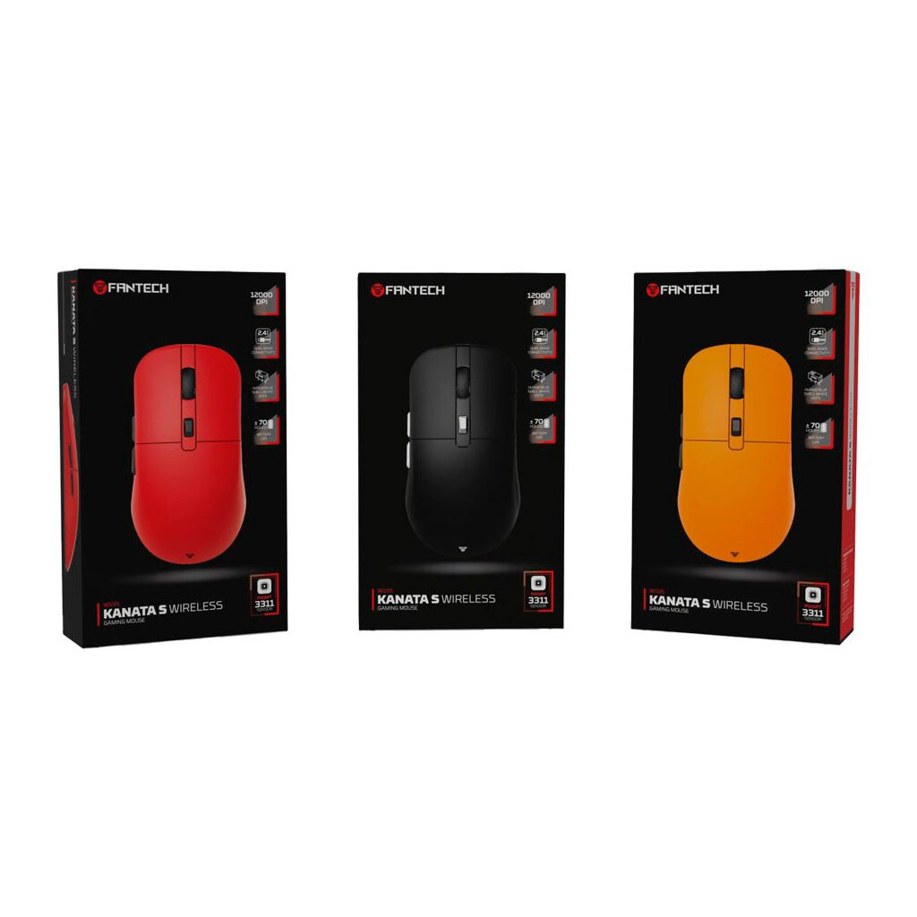 Миша Fantech WG9S Kanata, Сірий - № 3 Миша Fantech WG9S Kanata, Сірий - № 3