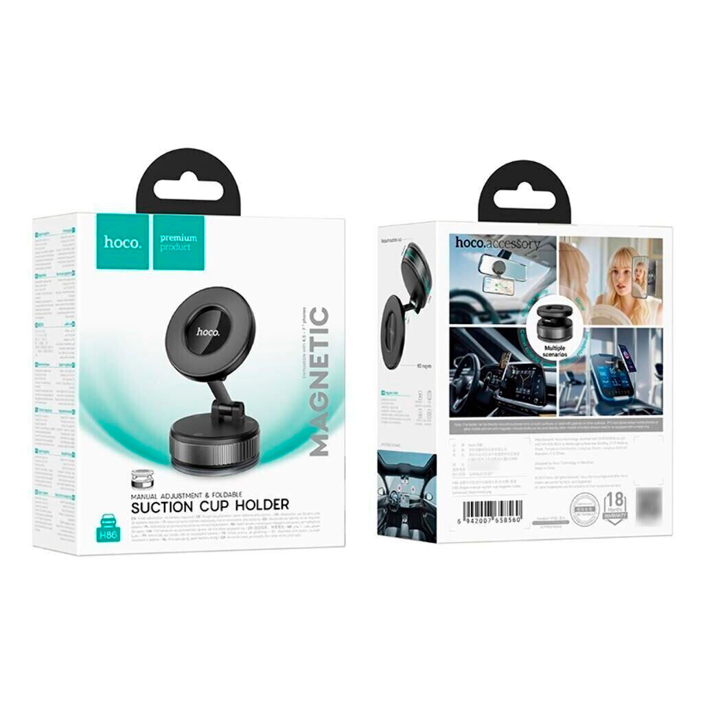 Держатель (Холдер) Hoco H86, Черный - № 5 Держатель (Холдер) Hoco H86, Черный - № 5