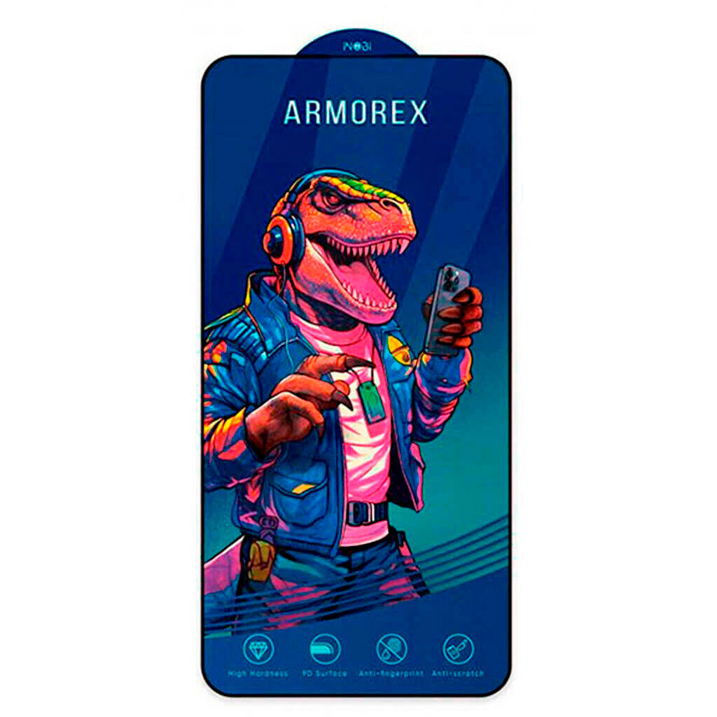 Захисне скло Apple iPhone 17 Air, Armorex SE, 5D, Чорний - № 2 Захисне скло Apple iPhone 17 Air, Armorex SE, 5D, Чорний - № 2