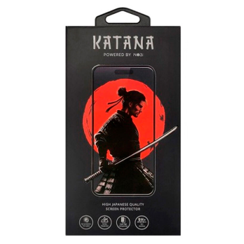 Защитное стекло Apple iPhone 17 Pro, Katana, Черный - № 1 Защитное стекло Apple iPhone 17 Pro, Katana, Черный - № 1
