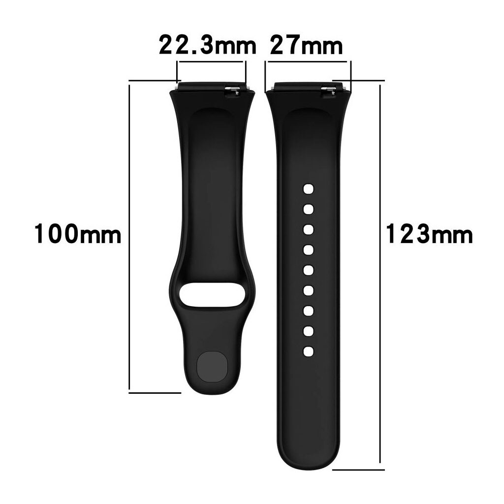 Ремешок Xiaomi Redmi Watch 3 Active / Redmi Watch 3 Lite, Silicone Band, Оранжевый - № 2 Ремешок Xiaomi Redmi Watch 3 Active / Redmi Watch 3 Lite, Silicone Band, Оранжевый - № 2
