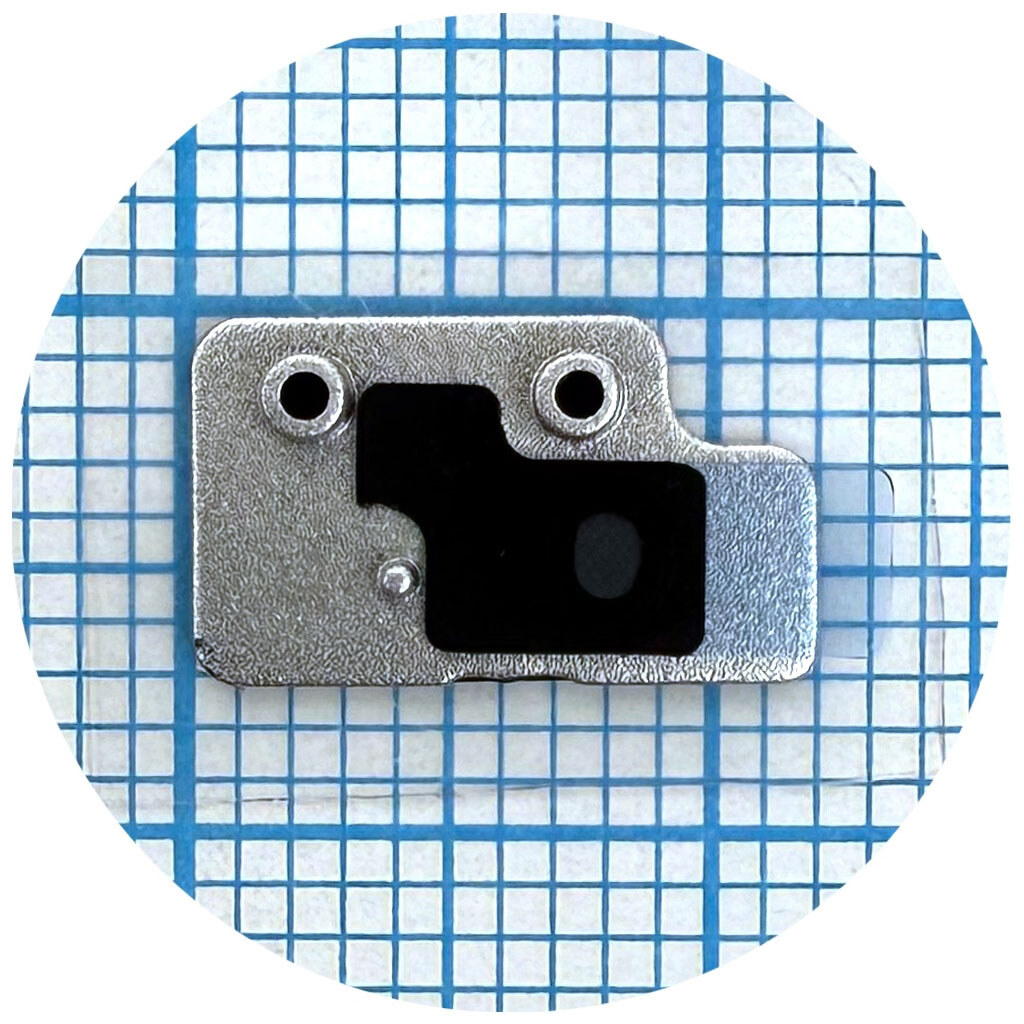 Пилозахисна сітка мікрофону Apple iPhone 15 Pro Max - № 1 Пилозахисна сітка мікрофону Apple iPhone 15 Pro Max - № 1