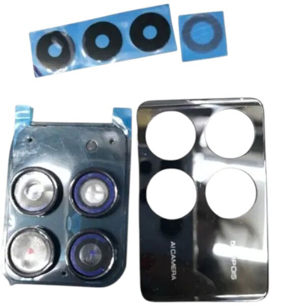 Скло на камеру Xiaomi Poco F6 Pro, Чорний - № 1 Скло на камеру Xiaomi Poco F6 Pro, Чорний - № 1