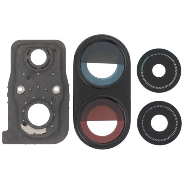 Скло на камеру Xiaomi Poco X7 Pro, Чорний - № 1 Скло на камеру Xiaomi Poco X7 Pro, Чорний - № 1