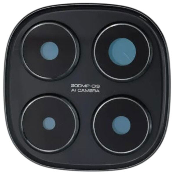 Скло на камеру Xiaomi Poco X7, Чорний - № 1 Скло на камеру Xiaomi Poco X7, Чорний - № 1