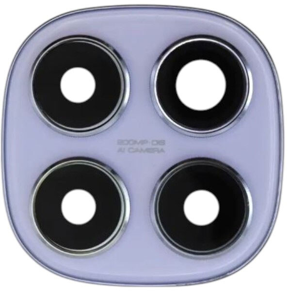 Скло на камеру Xiaomi Redmi Note 14 Pro 4G / Redmi Note 14 Pro 5G, Фіолетовий - № 1 Скло на камеру Xiaomi Redmi Note 14 Pro 4G / Redmi Note 14 Pro 5G, Фіолетовий - № 1