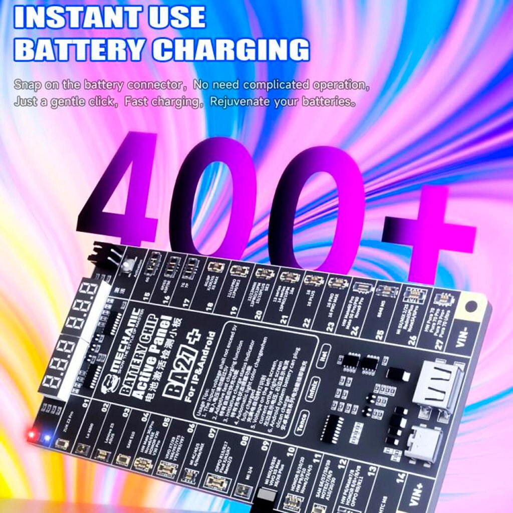 Плата за активацію акумуляторів Mechanic BA27+ - № 4 Плата за активацію акумуляторів Mechanic BA27+ - № 4