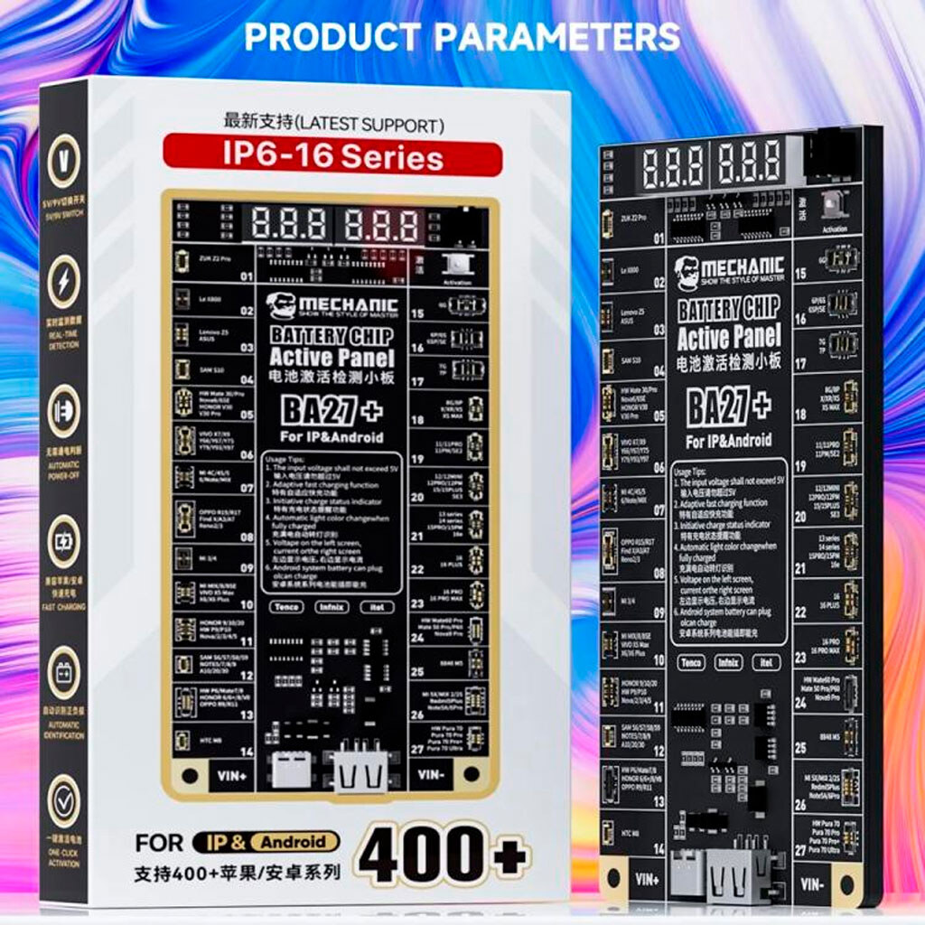 Плата за активацію акумуляторів Mechanic BA27+ - № 5 Плата за активацію акумуляторів Mechanic BA27+ - № 5