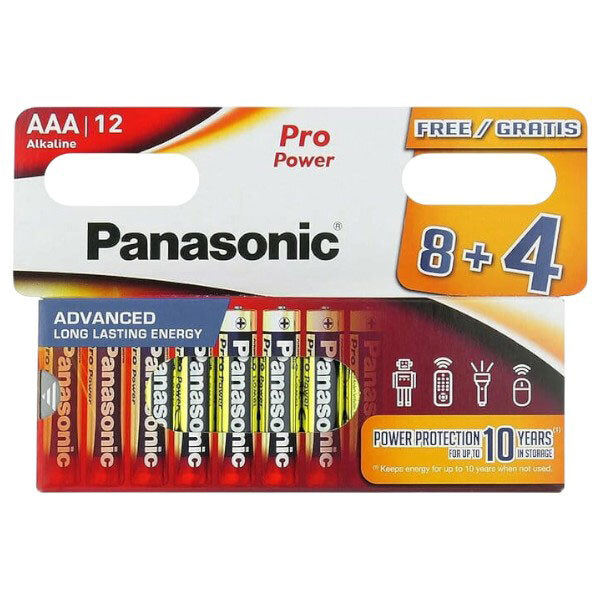 Батарейка Panasonic Pro Power AAA/LR03 - № 1 Батарейка Panasonic Pro Power AAA/LR03 - № 1