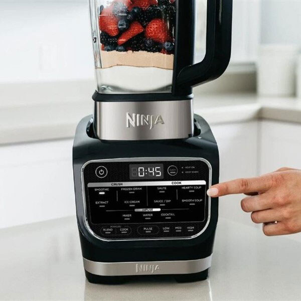 Блендер-суповарка Ninja Foodi Hot & Cold HB150EU, Чорний - № 7 Блендер-суповарка Ninja Foodi Hot & Cold HB150EU, Чорний - № 7