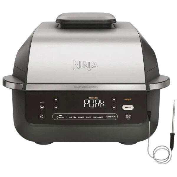 Гриль Ninja Foodi Air Grill & Air Fryer, Чорний - № 2 Гриль Ninja Foodi Air Grill & Air Fryer, Чорний - № 2