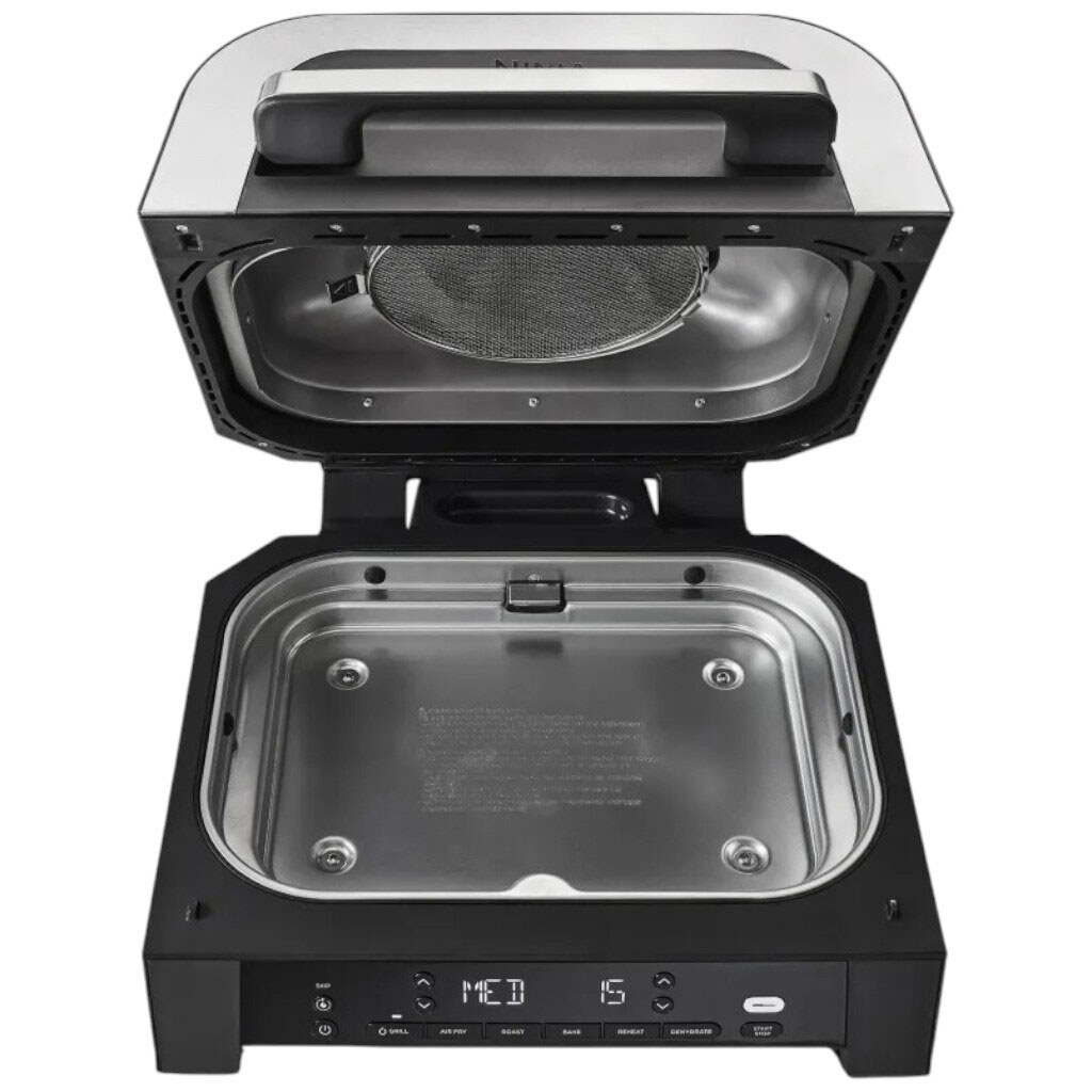 Гриль Ninja Foodi MAX Air Grill & Air Fryer, Чорний - № 1 Гриль Ninja Foodi MAX Air Grill & Air Fryer, Чорний - № 1