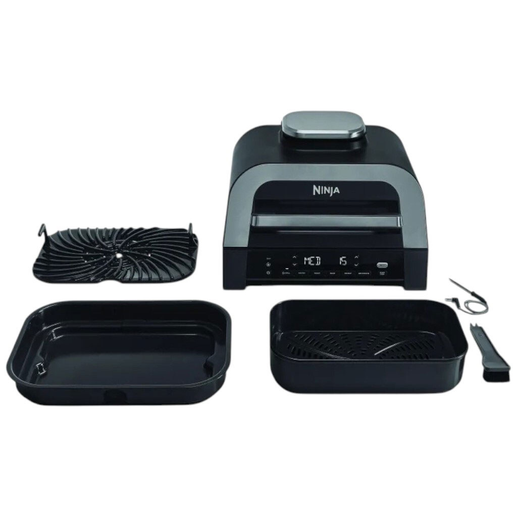 Гриль Ninja Foodi MAX Air Grill & Air Fryer, Чорний - № 5 Гриль Ninja Foodi MAX Air Grill & Air Fryer, Чорний - № 5