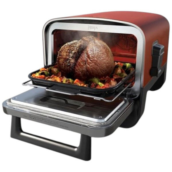Гриль-барбекю Ninja Woodfire OO101EU, Коричневий - № 4 Гриль-барбекю Ninja Woodfire OO101EU, Коричневий - № 4