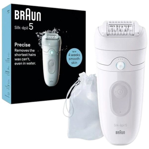 Епілятор Braun Silk-epil 5 SE 5-011, Білий - № 2 Епілятор Braun Silk-epil 5 SE 5-011, Білий - № 2