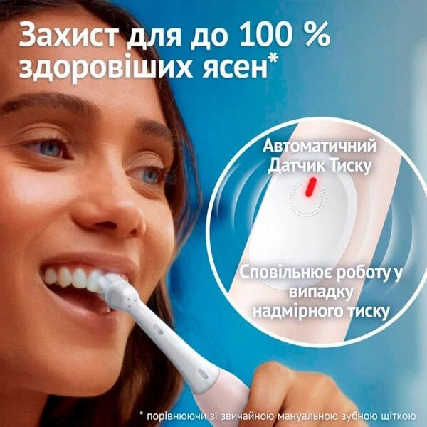 Електрична зубна щітка Braun Oral-B iO Series 2 iOS2.1C9.0, Рожевий - № 5 Електрична зубна щітка Braun Oral-B iO Series 2 iOS2.1C9.0, Рожевий - № 5