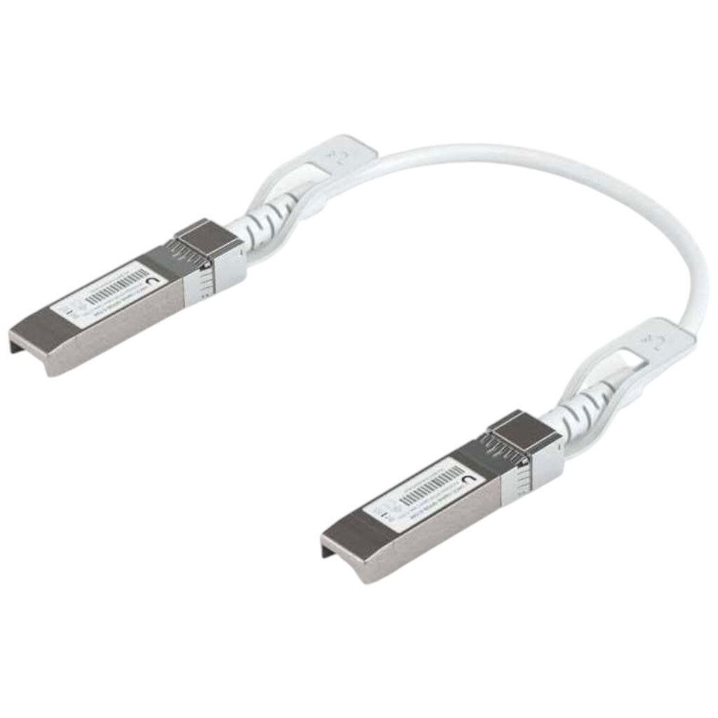 Кабель Ubiquiti Uplink Cable UACC-Uplink-SFP28-0.15M, 0.15 м., Чорний - № 1 Кабель Ubiquiti Uplink Cable UACC-Uplink-SFP28-0.15M, 0.15 м., Чорний - № 1