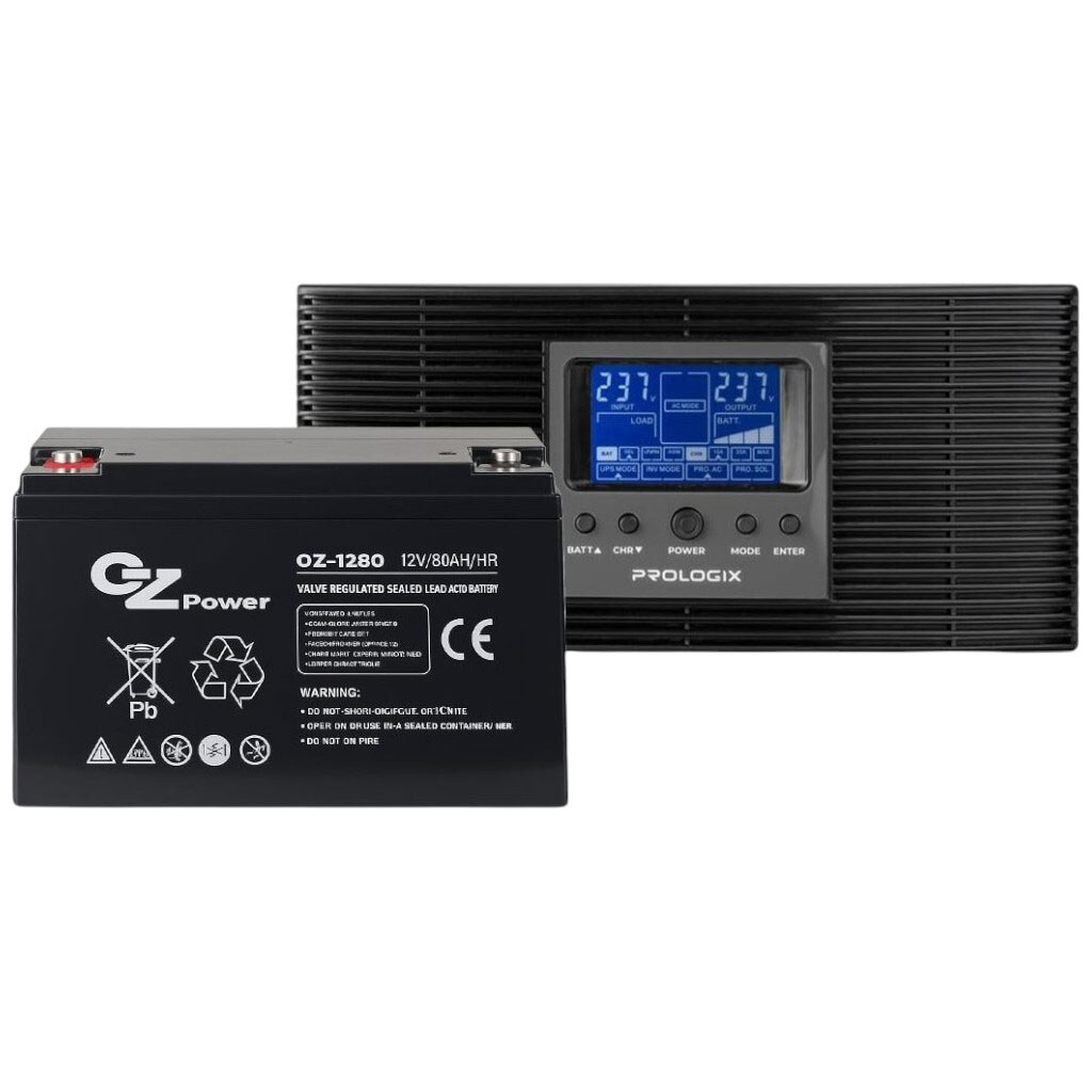 Комплект резервного харчування Prologix 800 - № 1 Комплект резервного харчування Prologix 800 - № 1