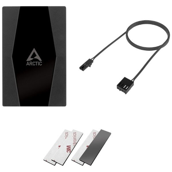 Контролер для вентиляторів Arctic Case Fan Hub, Чорний - № 3 Контролер для вентиляторів Arctic Case Fan Hub, Чорний - № 3