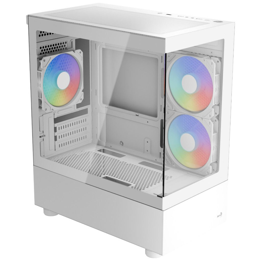 Корпус AeroCool Viewport Mini-G-WT-v2, Белый - № 1 Корпус AeroCool Viewport Mini-G-WT-v2, Белый - № 1