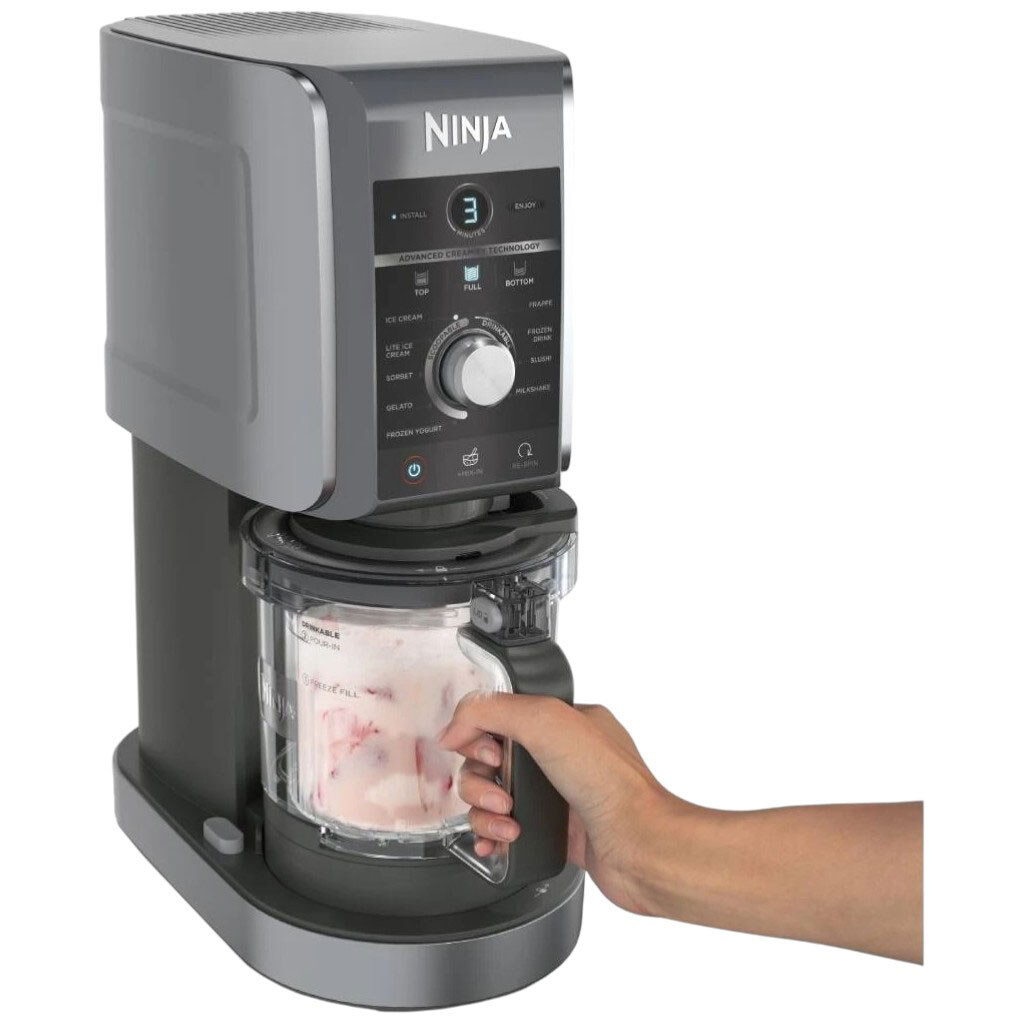 Морожениця Ninja Creami Deluxe NC501EU, Черный - № 3 Морожениця Ninja Creami Deluxe NC501EU, Черный - № 3