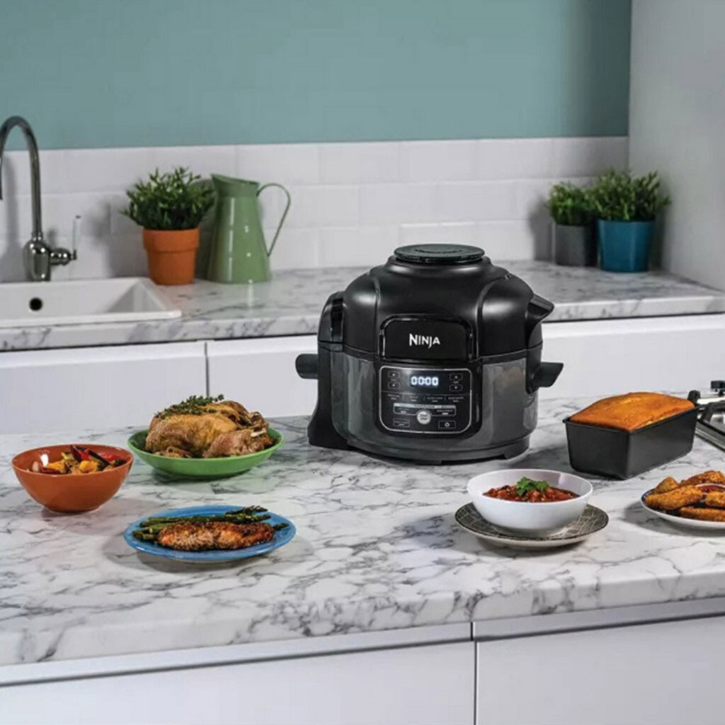 Мультиварка Ninja Foodi Mini Multi-Cooker OP100EU, Чорний - № 4 Мультиварка Ninja Foodi Mini Multi-Cooker OP100EU, Чорний - № 4