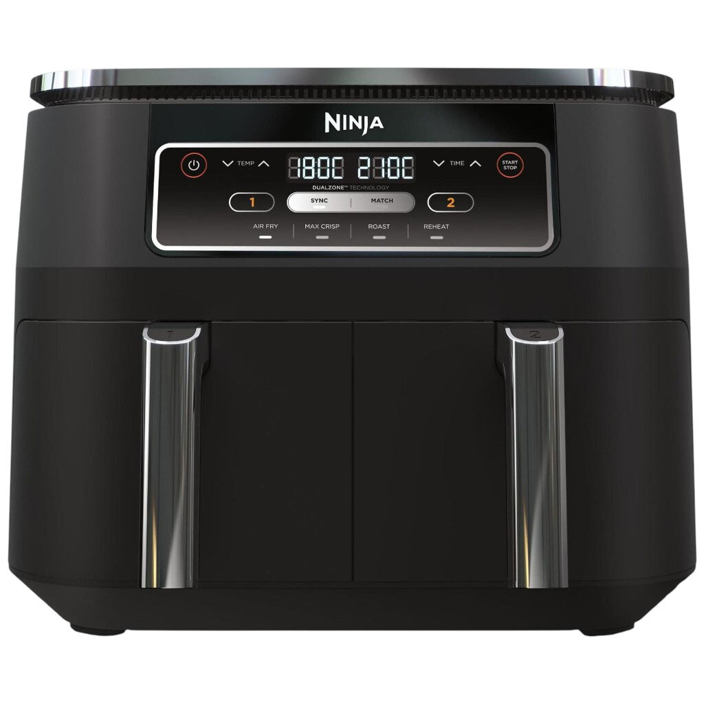 Мультипіч Ninja Air Fryer Dual Zone AF200EU, Чорний - № 1 Мультипіч Ninja Air Fryer Dual Zone AF200EU, Чорний - № 1