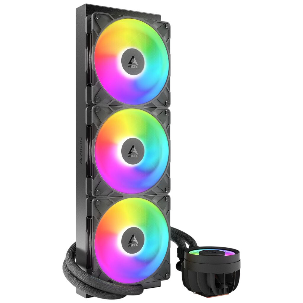 Система водяного охлаження Arctic Liquid Freezer III Pro 420 A-RGB, Чорний - № 2 Система водяного охлаження Arctic Liquid Freezer III Pro 420 A-RGB, Чорний - № 2