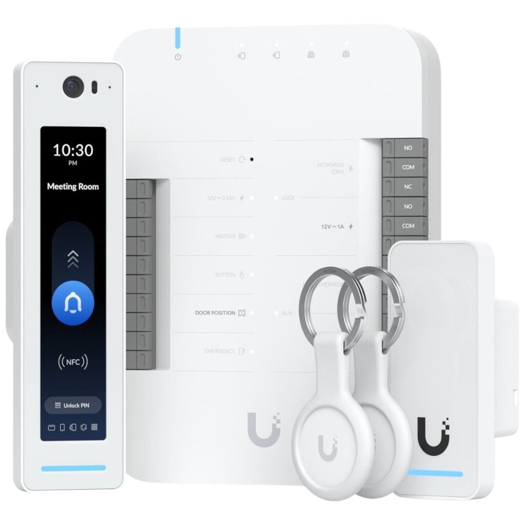 Система контроля доступа Ubiquiti UniFi Access G2 Starter Kit Pro, Белый - № 1 Система контроля доступа Ubiquiti UniFi Access G2 Starter Kit Pro, Белый - № 1